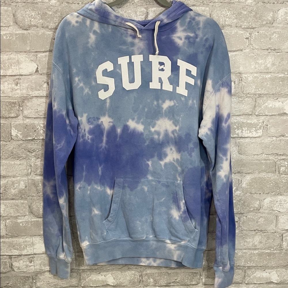 Billabong Surf Tie-Dye Hoodie - Vista Blue
